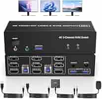 2ポート DP USB 3.0 KVMスイッチ トリプルモニター TD23-4 Amazon.co.jp: 2 HDMI + DisplayPort USB 3.0 KVMスイッチ3